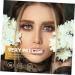 WOONEKY Metal Stencils Eyebrow Design Eyebrow Card Precision Eyebrow Ruler Template Eyebrow Stencil Scale Eyebrow Shape - Buy Online on GoSupps.com