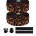 Chooee Road Bike Handlebar Tape - 2PCS Set - Orange Bicycle Bar Tape - Buy Online on GoSupps.com