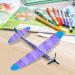 Twiddlers 24 Styrofoam Gliders - Fun Craft Kits for Kids | Perfect Gifts & Activities for Children's Birthdays - Buy Online on GoSupps.com