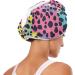 Buy Colored Leopard Hair Towels - Super Absorbent Quick Dry Hair Turbans for Women | 2 Pack - Buy Online on GoSupps.com