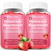 2 Pack Potassium Magnesium Gummies for Men & Women, Potassium Magnesium Supplement for Leg Cramps, Muscle Health, & Electrolyte Balance, Strawberry Flavor, 120 Gummies 60 Count (Pack of 2)