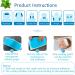 Ikadiya 10-Piece Cooling Patches for Fever Relief | Heat Stroke & Migraine Therapy | International Shipping - Buy Online on GoSupps.com