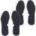 Exceart Bamboo Charcoal Shoe Insoles - Sweat Absorbent & Anti-Odor Inserts - 2 Pairs, Size 37 - Buy Online on GoSupps.com