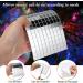 Square Glass Mosaic Tiles - Self-Adhesive Disco Ball Mirror Tiles for DIY Crafts - Silver, 0.4 Inch - 3600 Pieces - Buy Online on GoSupps.com