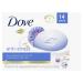 Dove Beauty Bar 14 Count - Gentle Cleanser with Moisturizing Cream to Calm & Hydrate Skin - Buy Online on GoSupps.com