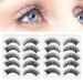 10 Pairs 6D Faux False Eyelashes - Long Thick Soft Fake Eyelashes for Women | GL705 - International Shipping - Buy Online on GoSupps.com