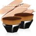 Flat Top Kabuki Foundation Makeup Brush for Blending Liquid and Powder Cosmetics - Black - Buy Online on GoSupps.com