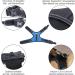 Bella & Balu Sustainable Cat Dishes with Leash | Soft Lining & Mesh | Perfect for Carefree Walking (S Blue) - Buy Online on GoSupps.com