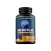 healblend Neuro Plus Focus Booster - Advanced Brain Support Supplement with Vitamin B6 B12 Folate - Improves Memory Concentration Mental Clarity & Cognitive Function 120 Capsules