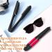 2 Piece Straightening Comb Set with Boar Bristles - Double Sided Brush for Hair Styling and Knot-Free Results (Black/Rose Red) - Buy Online on GoSupps.com