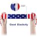 SATINIOR American Flag Tie Headband Set - Patriotic Sports Bandana for Fourth of July Independence Day, Stars Sweatband for Exercise Men Women - Buy Online on GoSupps.com