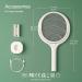Rotating Head Rechargeable Electric Fly Swatter Bug Zapper Racket - Indoor Spider, Gnat, and Wasp Killer - 1 Pack - Buy Online on GoSupps.com