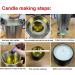 Cymyyd Candle Wax Melting Pot - 8L Electric Wax Melting Container for DIY Candle Making | Ideal for Mass Production - Buy Online on GoSupps.com