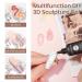 3D Gel Nail Art Sculpting Gel Nail Glue 30g Non Wipe Clear Sculpting Gel for Nail art Hand Modeling Gel Building Gel Carving Nail Extension Sculpture and Decoration Soak Off UV/LED Nail Art DIY - Buy Online on GoSupps.com