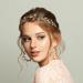 FRCOLOR Alloy Rhinestone Star Headband - Crystal Tiara Headband for Girls and Women in Golden - Buy Online on GoSupps.com