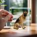 TULLUN Personalised Custom Made Pet Dog Cat Animal Memorial Acrylic Crystal Clear Block Plaque with Photo Text Name Date - Full Print 3D Effect - Buy Online on GoSupps.com