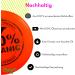 Eurodisc 175g Ultimate Frisbee Disc - Organic Orange - Eco-Friendly Plastic for International Shipping - Buy Online on GoSupps.com