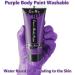 Go Ho Purple Cream Face Body Paint - 2.37oz Water Based Makeup Kit for Kids Party, SFX, Halloween & Cosplay - Buy Online on GoSupps.com