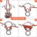 Newdoar 50kN Rigging Plate & Figure 8 Descender - Aluminum Climbing Equipment for Rescue & Abseiling | 4 Color Options - Buy Online on GoSupps.com