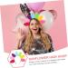 Gadpiparty Sun Flower Headband Lovers Props Make up Colorful Non-woven Plastic Colorful 28X13CM - Buy Online on GoSupps.com