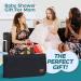Gloppie XXL Waterproof Baby Wrap & Changing Pad - Compact Diaper Mat for Babies & Toddlers | Portable Travel Winding Mat - Black - Buy Online on GoSupps.com