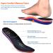 Safetoe Plantar Fasciitis Orthotic Insoles - High Arch Support, Memory Foam, Shock Absorption - Ideal for Standing Workers, Runners - Relieve Flat Feet, Heel Pain, Metatarsalgia - Black, Size L (US 8-9.5) - Buy Online on GoSupps.com