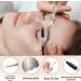 Stainless Steel Precision Tweezers Set for Eyelashes and Ingrown Hair - 6-Piece with Leather Case for Lash Extension Plucking - Ideal Gift - Buy Online on GoSupps.com