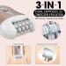 Rechargeable Cordless Epilator for Women - Rose Gold Hair Removal Device for Face, Arms, Legs, and Underarms - Buy Online on GoSupps.com