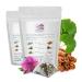 Menopause Herbal Tea - Caffeine Free - Hormonal Balance & Hot Flashes Relief - 28 Days Supply - Black Cohosh, Gingko, Red Clover & More - Menopause Support Tea - Buy Online on GoSupps.com