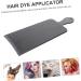 minkissy 1pc Hair Bleach Tools Hair Dye Applicator Salon Color Applicator Hair Bleach Board Hair Dye Tools Hair Dye Plate Balayage Board Blackl Slice Hair Salon Dye Plate Perm Dyeing - Buy Online on GoSupps.com