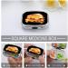 Grilled Cheese Sandwich Pill Box | 2 Compartment Portable Organizer for Vitamins & Medications - Buy Online on GoSupps.com
