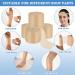 ZCFOIKAN Soft Sports Tapes 4 Rolls Pre Wrap Tape Foam Underwrap Tape Non-Adhesive Protective Foam Wrap for Hair Ankles Wrists Hands and Knees 2.4 Inches x 22 Yards(Beige) - Buy Online on GoSupps.com