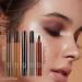 Magic Eyebrow Pencil 2024 New 3D Waterproof Microblading Eyebrow Pencil Contouring Pen 4 Tipped Precise Brow Pen Fine Stroke Microblading Eyebrow Pencil Natural Makeup (Black) - Buy Online on GoSupps.com