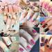 10pcs Mixed Colors Striping Tapes Line Adhesive Sticker Nail Art Tips Decorations Manicure Tool Diy Nail Art Accessories For Women Ladies - Buy Online on GoSupps.com