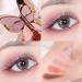 CEFONEY Butterfly Light Shadow Palette - 6-Color Waterproof Eyeshadow Set | Portable Makeup Essentials | Red Rose - Buy Online on GoSupps.com