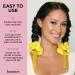 Bunnies Hair Curler Express Curl Kit - Fast & Gentle Low Heat Curler for Beautiful Damage-Free Curls - Long Hair Wrap Curler - Yellow - Buy Online on GoSupps.com