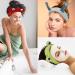 FRIUSATE 3 Pieces Face Wash Headband Spa Headband Facial Makeup Head Band Snail Frog Crab Headband Coral Fleece Headband for Face Washing - Buy Online on GoSupps.com