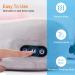 Ergocar U-Shaped Neck Massager Cushion - Cervical Pain Relief Device for Home Car & Office - Brown - Buy Online on GoSupps.com