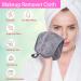 Bloom Seed Microfiber Makeup Remover Cloths - Reusable Face Cleaning Gray - 6 Pack (6x12 inch) - Eco-Friendly Makeup Removal - Buy Online on GoSupps.com