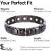 Titanium Magnetic Therapy Bracelet for Arthritis & Carpal Tunnel Pain Relief - Gunmetal Gray Men's & Women's Bracelet - Buy Online on GoSupps.com