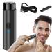 Travel Electric Rechargeable | Electric Shavers for Men Face | Mobile Pocket Size Foil Shaver Wet Dry Use USB Rechargeable Beard Shaver Portable Hair Black