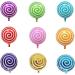 21 pcs 18" Sweet Candy Balloons  Round Lollipop Balloon Birthday Wedding Party Balloons - Buy Online on GoSupps.com