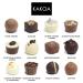 Shop Kocao Iconic Vegan Chocolate Box - 24 Luxurious Plant-Based Chocolates Brownies & Liqueurs - Dairy-Free & Delicious! - Buy Online on GoSupps.com