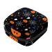 Halloween Pattern Menstrual Cup Pouch Menstrual Pad Bag Feminine Menstruation Bags Portable Sanitary Napkin Pads Storage Bags Color 5
