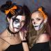 Bone Hair Clips Skeleton Hand Clips for Halloween | Portable Claws Skull Hand Hair Clip Hairpin for Women Children Fovolat Orange-1 Piece - Buy Online on GoSupps.com