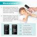 CHOICEMMED Forehead Infrared Thermometer: Digital Fever Alert Thermometer for Newborns, Kids, and Adults - Fast & Accurate Temperature Reading - Buy Online on GoSupps.com