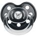 Metal Kids Metal Kid Unisex Pacifier Black 0-6 Months Plastic Fun Item