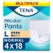 Tena Normal Pants/Protective Underwear Size L (Choose Package Size) 4 Packs of 18