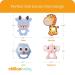 CHILLAX Teether Toys - Soothing Baby Teething Relief | Easy-to-Grip Non-BPA Silicone Teethers for Babies | Dishwasher-Safe | Ideal Shower Gift for Infants 3+ Months - Buy Online on GoSupps.com