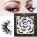 Buy Dysilk 6D Fake Eyelashes - 10 Pairs Reusable Self-Adhesive 15mm False Lashes for Natural Look - Buy Online on GoSupps.com